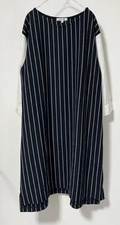 グローバルワーク　ワンピース　ストライプ