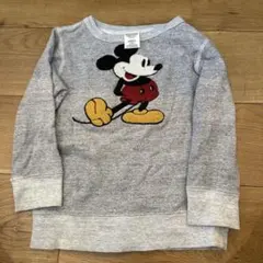 デニムアンドダンガリー　Disney ミッキーマウス トレーナー 110cm