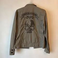 CUSTOM CULTURE ジャケット スカルプリント サイズM