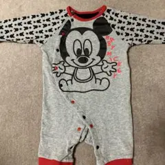 ディズニー　ミッキーマウスロンパース 60-70サイズ