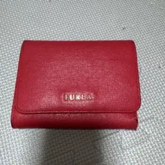 FURLA 三つ折り財布 レッドのサムネイル