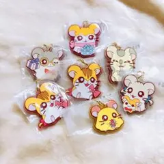 一番くじ とっとこハム太郎 クリア ラバーマスコット セット ラバーキーホルダー