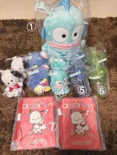 SANRIO＊うごけない…BIGぬいぐるみ〈ハンギョドン〉11体セット