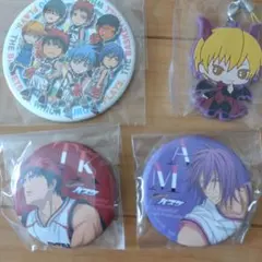 黒子のバスケ キセキの世代 集合 SD 缶バッジ ジャンプショップ