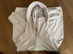 ワークマン クールUV サンシェードパーカーEX アイボリー LL