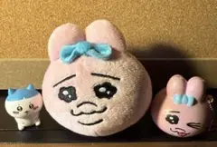 値下げ可能！ おぱんちゅうさぎ セット キーホルダー おきもの
