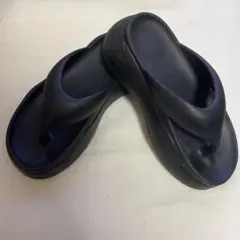 BALENCIAGA 厚底 トングサンダル ブラック36 23から23.5 - メルカリ