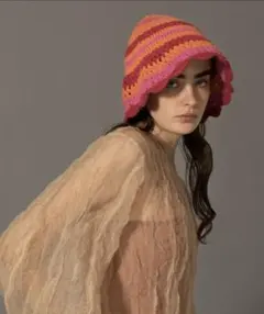 leinwande ニット　クロッシェハット