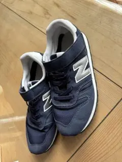 new balance 22cm 373 キッズスニーカー ネイビー