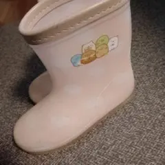 すみっコぐらし キッズ レインブーツ 長靴 ピンクのサムネイル