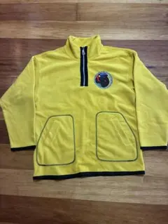 （希少）カステルバジャック ハーフジッププルオーバー刺繍フリース （XL）