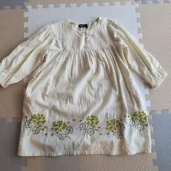little s.t. by s.t.closet 刺繍 綿ワンピ