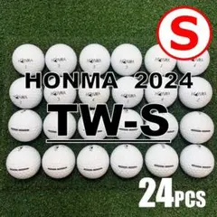 【S173】HONMA TW-S 白 2024年 ロストボール 24球