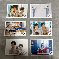 SnowMan 目黒蓮&渡辺翔太　公式写真　6枚