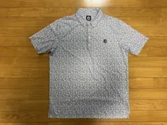 FootJoy ポロシャツ 花柄 ブルー 2XLのサムネイル