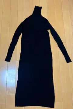 ミラオーウェンMila Owenタートルネックリブワンピース