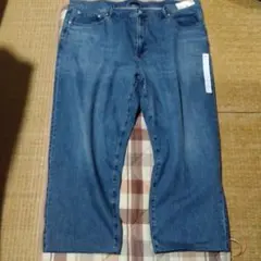 ユニクロUNIQLO バギージーンズ 46 インチ(117cm) 65 Blue