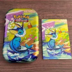 【海外限定】シャワーズ ポケモン mini tin 缶 ダメカンケース ブイズのサムネイル