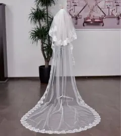 ウエディングベール　ロング