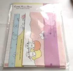 リトルツインスターズ レターセット 　キキララ　平成レトロ　レア