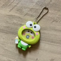 【新品】フォトバッジ付きマスコット　けろけろけろっぴ