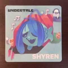 ゲーマー焼き undertale テミー シャイレーン コースター 2枚セット