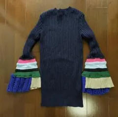 sacai フレア袖サマーニットのサムネイル