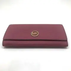 MICHAEL KORS マイケルコース  長財布　本革レザー　エンボス