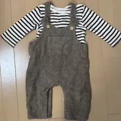 くまさんロンパースセット