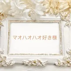 マオハオハオ好き様 リクエスト 2点 まとめ商品