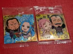 ワンピース 大海賊 シール log.12 にふぉるめ　レベッカ　ビビ