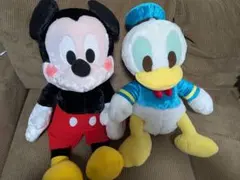 ディズニー ミッキーマウス ドナルドダック BIG ぬいぐるみ