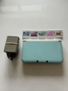 ニンテンドー3DS LL 水色 + ゲーム5本セット