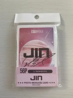 BTS フォトメッセージカード JIN