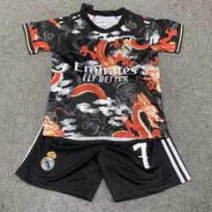 140cmレアル・マドリード新モデル　ロナウド　子供サッカーユニフォーム