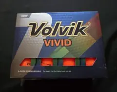 Volvik VIVID ゴルフボール オレンジ