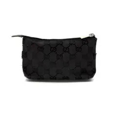 Gucci GG Canvas Mini Pouch Black
