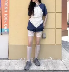 フミエタナカ　fumietanaka ギャザーベスト 中古・古着通販】FUMIE=TANAKA (フミエタナカ) GATHER VEST F23A