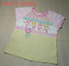 美品♡希少♡メゾピアノ 半袖トレーナー Tシャツ ベリエ 平成レトロ 