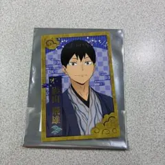 京都限定 ハイキュー 推し旅 乗車券風カード 影山飛雄⑤