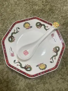 studio CLIP スタジオクリップ コジコジ 餃子皿、炒飯皿 フェイス皿