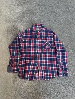 archive チェック柄 長袖ネルシャツ Sサイズ