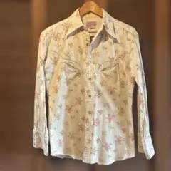 SEVEN OF NINE 花柄長袖シャツ