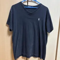 ご*ま様 ポロ・ラルフ・ローレン VネックTシャツ ブラック