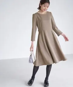 【美品】ロペピクニック　ラナテックフィット＆フレアワンピース　サイズ38