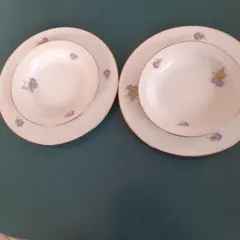日本製 花柄 陶磁器 食器セット