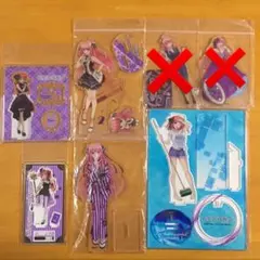 一部欠品あり 中野二乃 アクリルスタンド 5点セット 五等分の花嫁