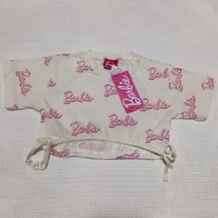 Barbie 総柄 半袖Tシャツ 95cm