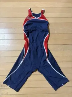 Speedo 競泳用水着 ネイビー/レッド FINA認証