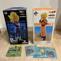 ドラゴンボール　一番くじ　オムニバスクロス　Ｂ　ベジータ　C 孫悟空　フィギュア
